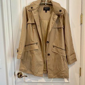 Brown London Fog Trench Coat size S